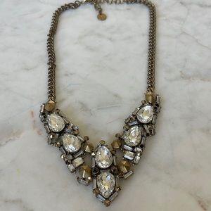 Necklace w Crystals Great Condition